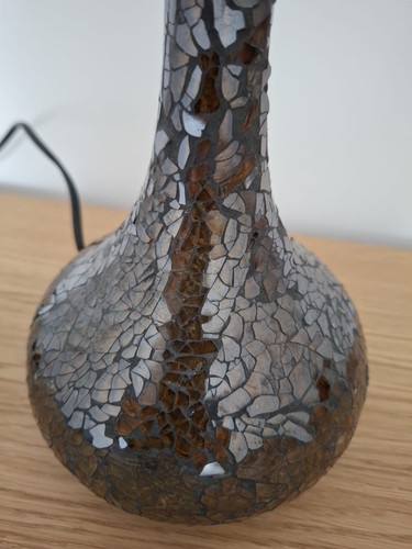 Dunelm table lamp brown bronze - dunelm,