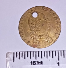 George III Metal Gaming Token