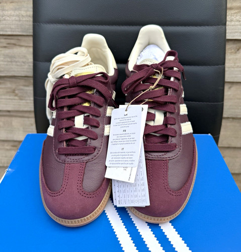 Adidas samba maroon cream - adidas, og