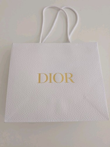 Dior white paper bag - dior, x