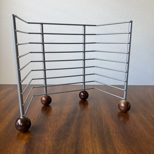 Wire metal dvd game rack - wire,