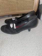 Sally O’Hara Mary Jane Kitten Heel Shoes. Size UK6/EU39.