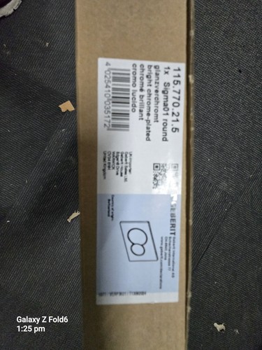 Geberit sigma dual - wc,