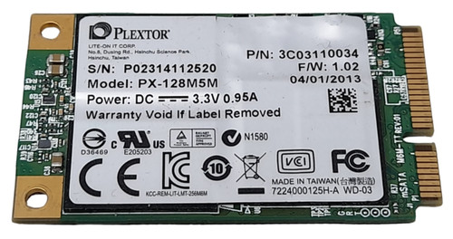 Plextor 128m5m 128gb msata - plextor, px-128m5m