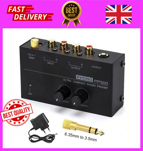 Phono preamp amplifier - amplifier, rca