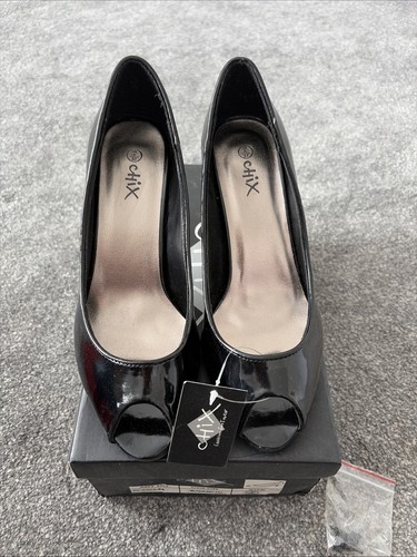Bnib chix patent leather shoes - chix,