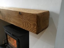 Celtic Oak  HOLLOW OAK BEAM /  BESPOKE / FIREPLACE MANTLE