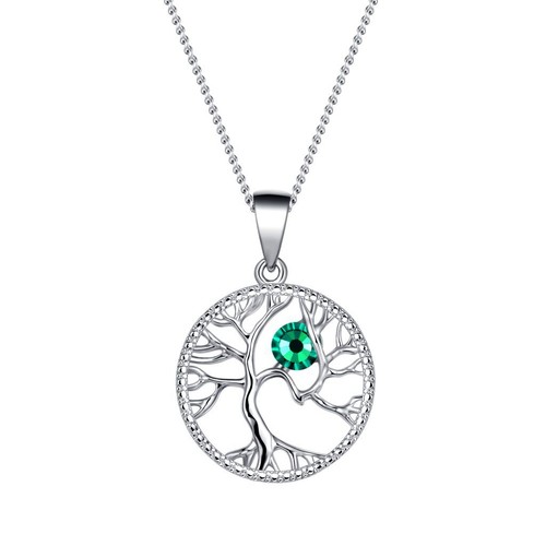 Swarovski necklace birthstone - necklace,