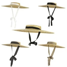 Large Wide Brim Straw Hat