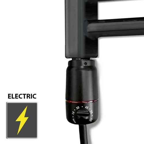 Thermostatic black electric - black,