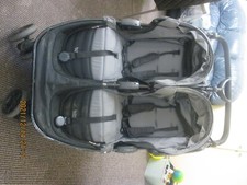 Britax grey double buggy great condition