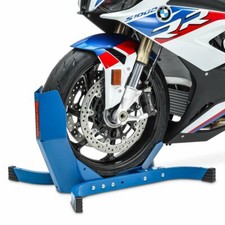 Motorcycle wheel chock front