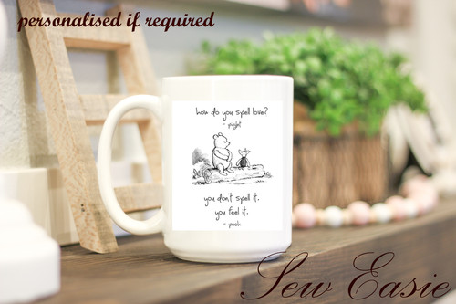 Pooh piglet love mug great - &,