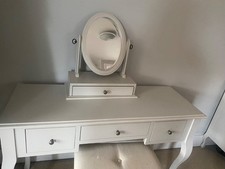 dressing table with mirror and