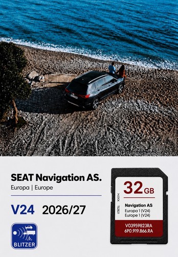 Sat nav card europe maps - card,