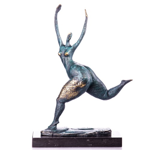 Bronze sculpture female - of,