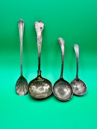 Job lot vintage silver plate - job, 4