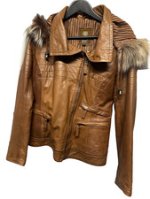 heeli real leather jacket by