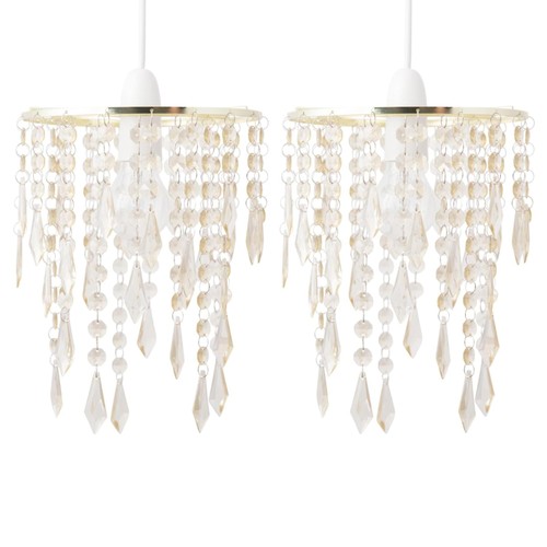 Set gold acrylic crystal - of, 2