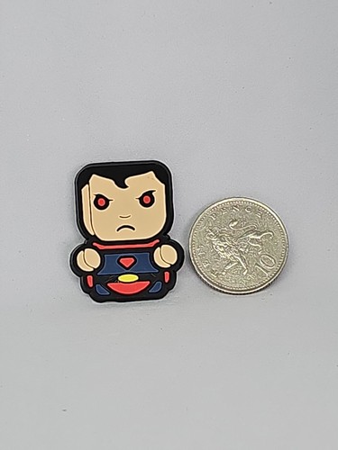 Superman croc charm super - charm,