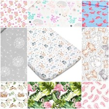 COT FITTED SHEET PATTERNED