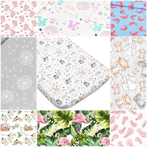 Cot fitted sheet patterned - fitted,