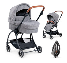 Hauck Eagle 4S Duo Set Travel System, Pushchair Stroller VGC, Pram Carrycot BNIB