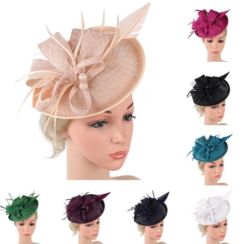 New flower wedding fascinator - flower,