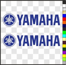 Yamaha 1 stickers decals x 2