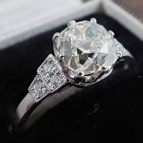 Tcw cushion cut - cushion, mine