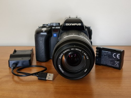 Olympus evolt 500 8mp ccd - e-500,