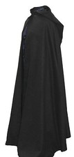 DARK NAVY WOOL FEEL Cloak Legoslas/Lord Of The Rings/Pagan/RITUAL/DRUID//WICCAN