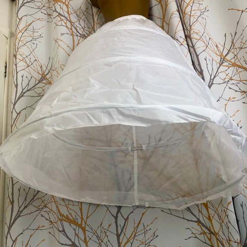 White hoop petticoat - white,