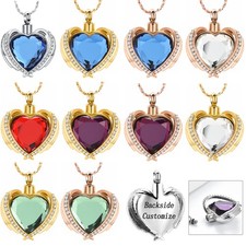 Crystal Heart Urn Keepsake