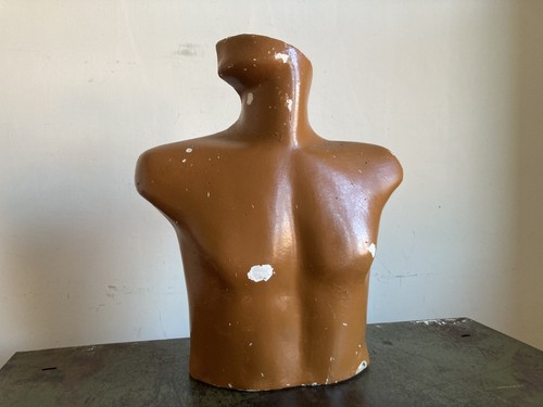 Vintage plaster mannequin - plaster,