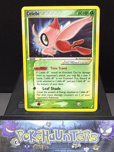 Pokemon card celebi - card, star