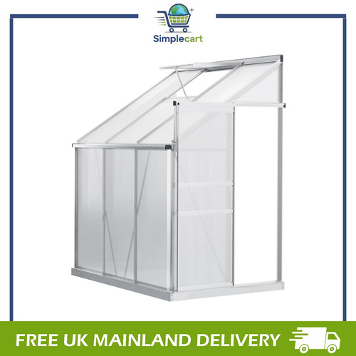 4ft lean to polycarbonate - 6,