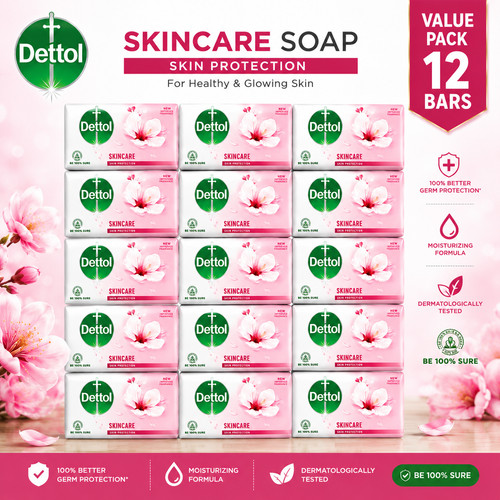 Pack dettol skincare - of, 12
