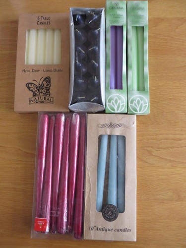 New assorted candles - 33,
