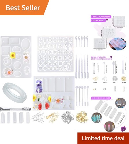 165 pcs epoxy resin - 165-pcs, moulds