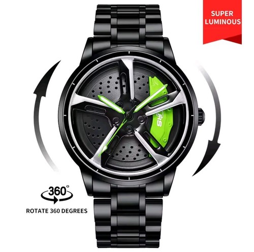 Spinning audi sports car - rs, 3d