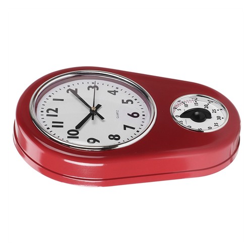 Red retro kitchen timer wall - kitchen,