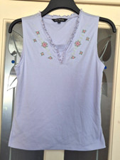 ELLIE LOUISE BLUE EMBROIDERED