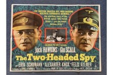 The Two Headed Spy Starring Jack Hawkins, Michael Caine, Gia Scala