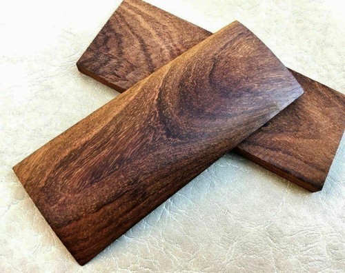 Pair rose wood scales - wood,