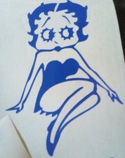 Betty Boop. motorhome, car