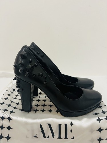 Ame black studded platform - ame,