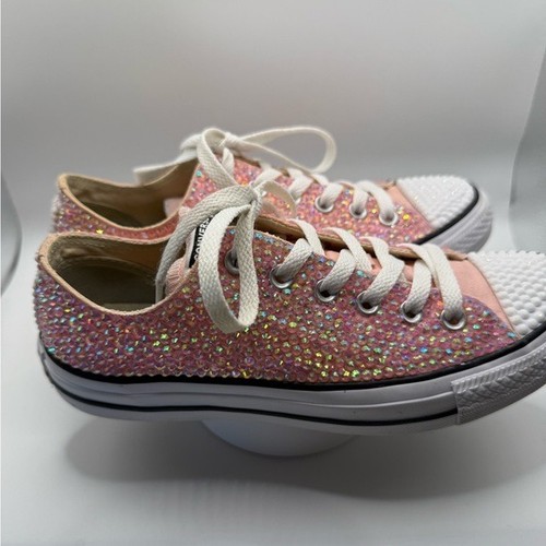 Converse ladies pink custom - converse,