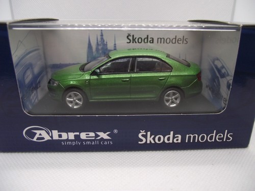 Abrex skoda rapid - 1/43,