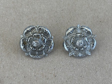OBSOLETE WEST RIDING OF YORKSHIRE POLICE COLLAR BADGES (Not An Exact Pair)